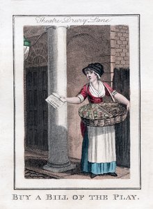 Compra un biglietto dello spettacolo, Drury Lane Theatre, Londra, 1805