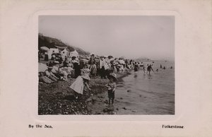 Al mare, Folkestone, fine XIX-inizio XX secolo da Unbekannt