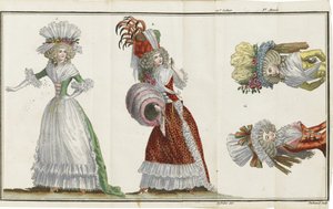 Cabinet des Modes, ou les Modes nouvelles, 1786-1788 da Unbekannt
