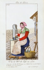 Venditore di caffè-au-lait, 1826 da Unbekannt