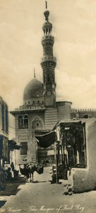 Il Cairo - La moschea di Kait Bey, c1918-c1939