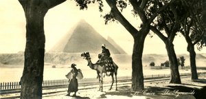 Il Cairo - Le Piramidi, c1918-c1939 da Unbekannt