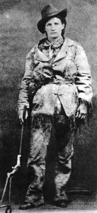 Calamity Jane, scout del Generale Crook, ca 1870-1876, 1954 da Unbekannt