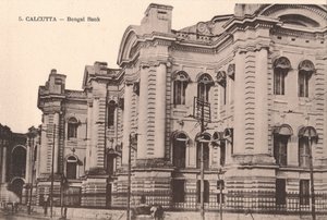 Calcutta - Banca del Bengala, c1900 da Unbekannt