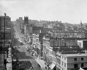California Street, San Francisco, California, USA