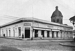 Calle Palmas, Asuncion, Paraguay, 1911 da Unbekannt