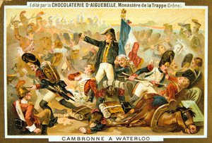 Cambronne alla Battaglia di Waterloo, 18 giugno, 1815, XIX secolo da Unbekannt