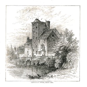 Torre di Canonbury circa 1800, 1878 da Unbekannt