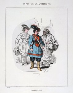Cantiniere, Comune di Parigi, 1871 da Unbekannt