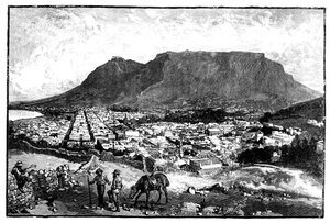 Città del Capo, Sudafrica, c1888 da Unbekannt