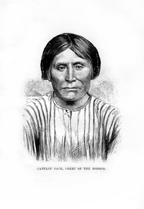 Capitano Jack, capo della tribù nativa americana Modoc, 1872 da Unbekannt