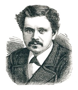 Capitano Paul Boyton, 1848-1924, inventore della tuta da immersione, 1893 da Unbekannt