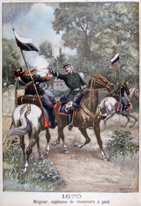 Capitano dei cacciatori, La Guerra Franco-Tedesca, 1870, 1899