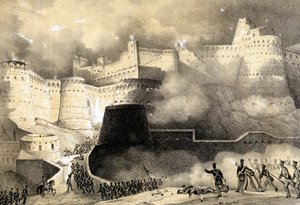 Cattura di Ghunzee da parte delle forze britanniche, Seconda guerra anglo-afghana 1878-80, marzo 1880 da Unbekannt