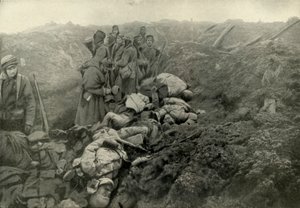 Trincee tedesche catturate a Les Eparges, 1919