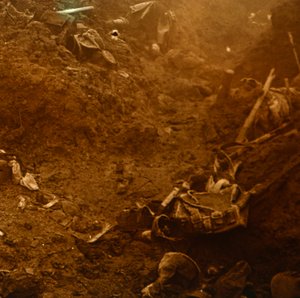 Trincea nemica catturata, Les Éparges, Francia settentrionale da Unbekannt