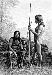 Indiani Caraya, Sud America, 1895 da Unbekannt