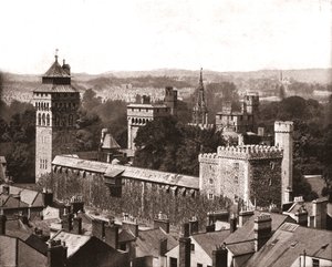 Castello di Cardiff, Cardiff, Galles, 1894 da Unbekannt