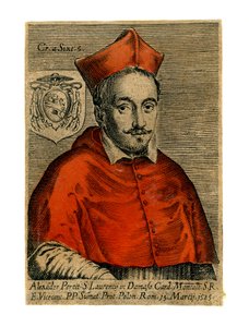 Cardinale Alessandro Peretti, 1585 da Unbekannt