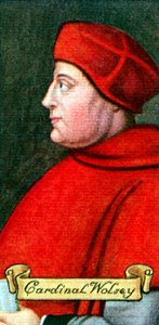 Cardinale Wolsey, da una serie di carte da sigaretta, 1935 da Unbekannt