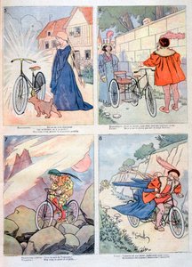 Caricature dalla leggenda di Faust, 1894 da Unbekannt