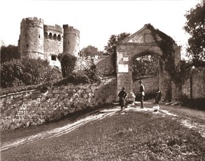 Castello di Carisbrooke, Isola di Wight, 1894 da Unbekannt