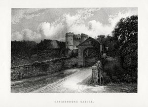 Castello di Carisbrooke, Newport, Isola di Wight, 1896 da Unbekannt