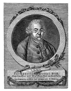 Carl Philip Emanuel Bach, compositore e musicista tedesco da Unbekannt
