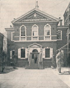 Carpenters Hall, Filadelfia da Unbekannt