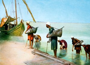 Portare acqua, Luxor, Egitto, XX secolo