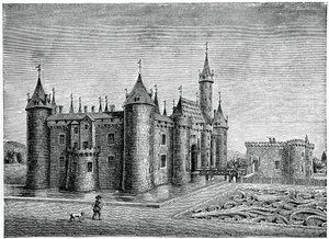 Castello di Marcoussis, vicino a Rambouillet, XVII secolo, 1870