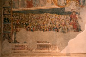Cattedrale (Catedral de Santa María). Il chiostro. La cappella (San Blas). Affreschi. da Unbekannt
