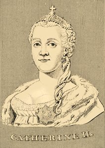 Caterina II, 1729-1796, 1830 da Unbekannt