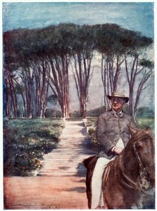 Cecil Rhodes, imprenditore e statista sudafricano nato in Inghilterra, c1900 da Unbekannt