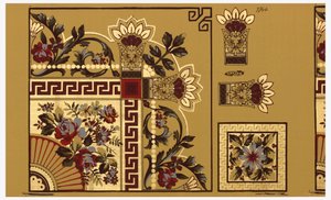 Bordo del soffitto, 1875–1906 da Unbekannt