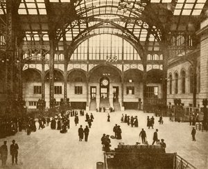 Sala Centrale, Stazione Pennsylvania, New York, Compagnia Ferroviaria della Pennsylvania, 1930