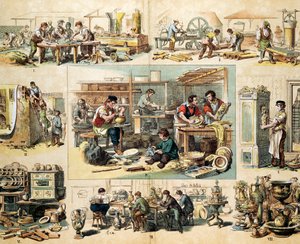 Industria ceramica, c1870 da Unbekannt