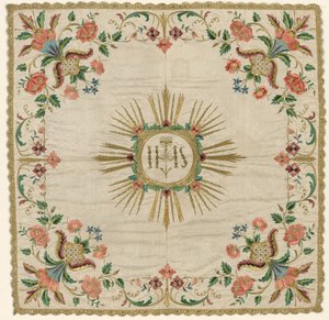 Velo del calice, 1700