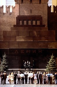 Cambio della guardia al mausoleo di Lenin, Piazza Rossa, Mosca da Unbekannt