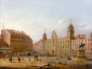 Charing Cross e Northumberland House da Unbekannt