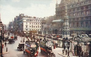 Charing Cross e lo Strand, Londra, c. 1910
