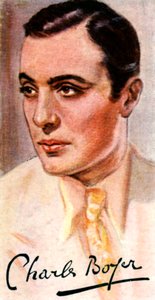 Charles Boyer, 1899-1978, attore francese, XX secolo da Unbekannt