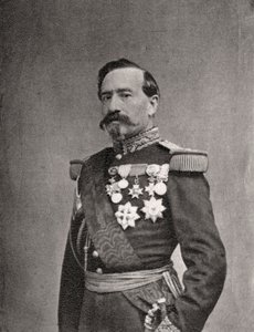 Charles Denis Bourbaki, soldato e generale francese, 1868 da Unbekannt