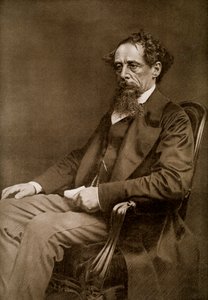 Charles Dickens, autore inglese del XIX secolo, 1910 da Unbekannt