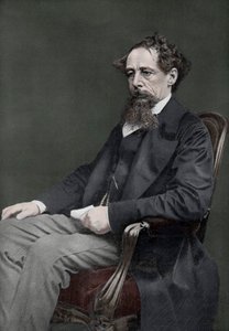 Charles Dickens, autore inglese del XIX secolo, 1910 da Unbekannt