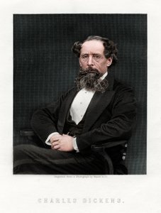 Charles Dickens, romanziere e giornalista inglese, 1876 da Unbekannt