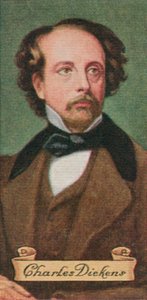 Charles Dickens, tratto da una serie di carte da sigaretta, 1935 da Unbekannt