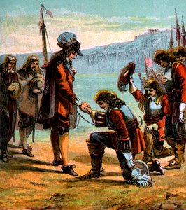 Carlo II e il Generale Monck da Unbekannt