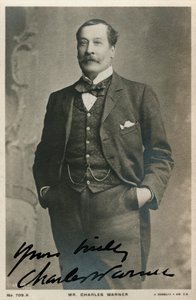 Charles Warner, attore inglese, c1890-c1909 da Unbekannt