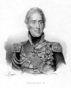 Carlo X, re di Francia, XIX secolo da Unbekannt
